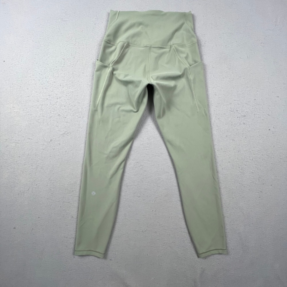 Lululemon Align High-Rise Pant with Pockets 6 Green Yoga Leggings LW5EPSS - Picture 3 of 11